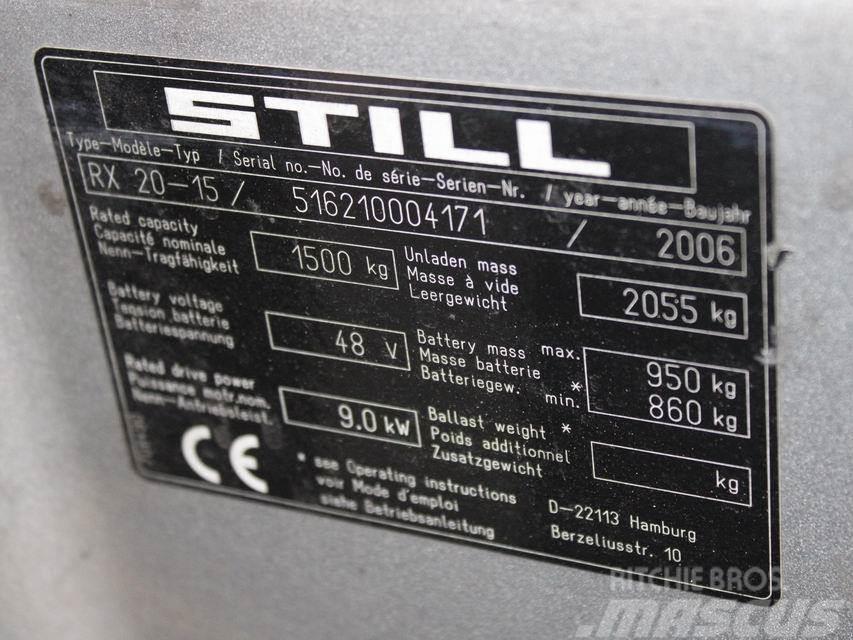 Still RX 20-15 6210 Elektrische heftrucks