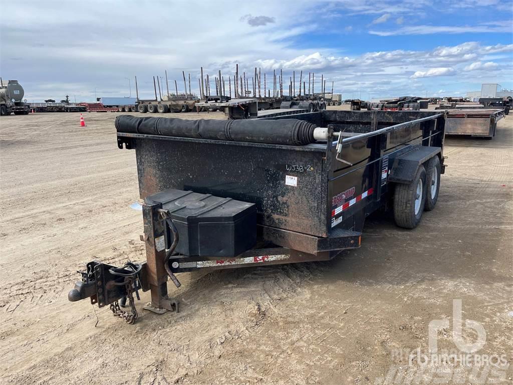  14 ft T/A Dump Oprijwagen