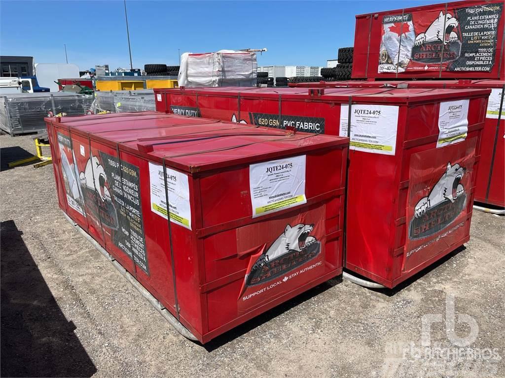  ARTIC SHELTER Quantity of (2) Boxes of 70 ft ... Stalen constructies