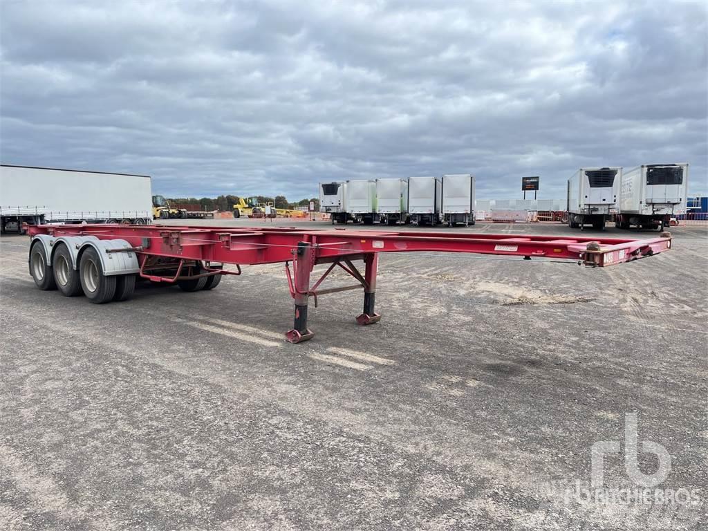  BARKER 12.2 m Tri/A Container transport