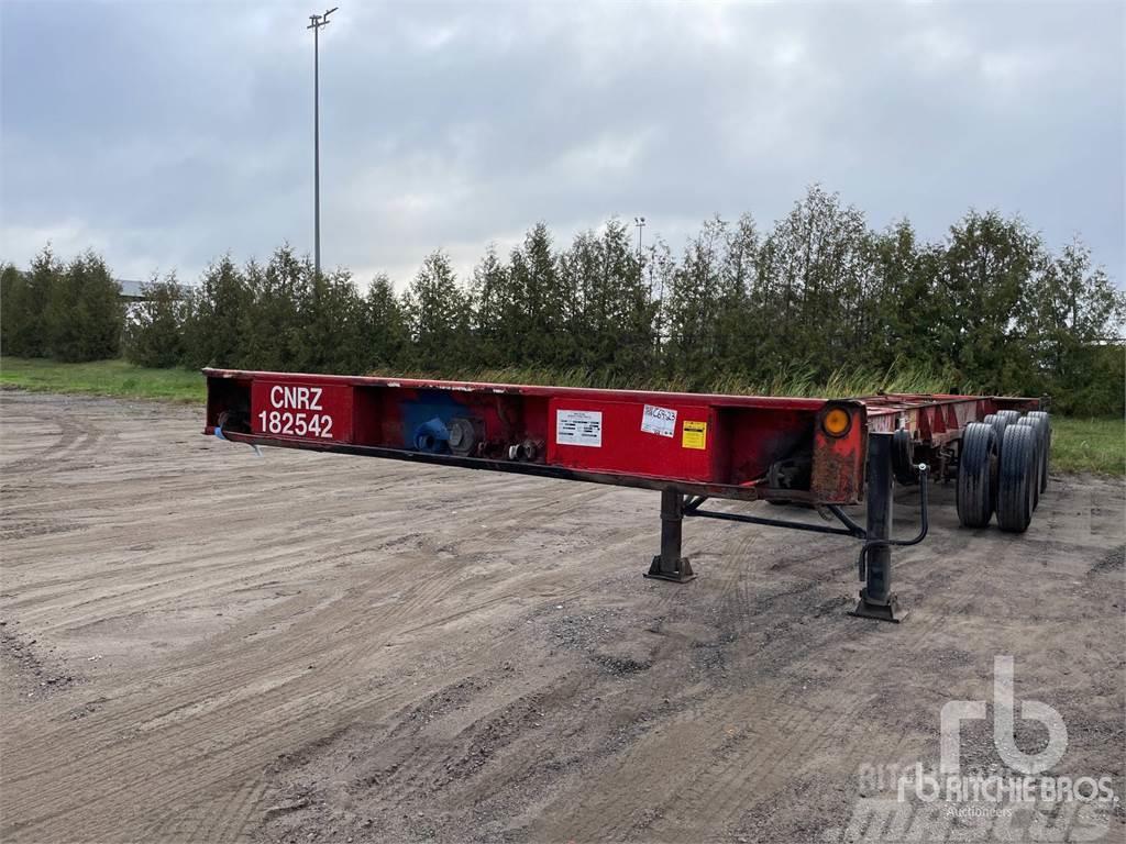 Max Atlas Tri/A Extendable 40ft - 53ft Containerchassis