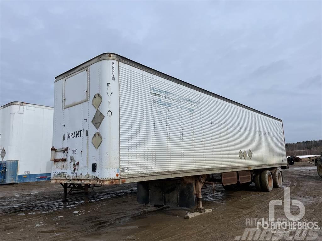 Trailmobile 45 ft x 102 in T/A Storage Gesloten opleggers