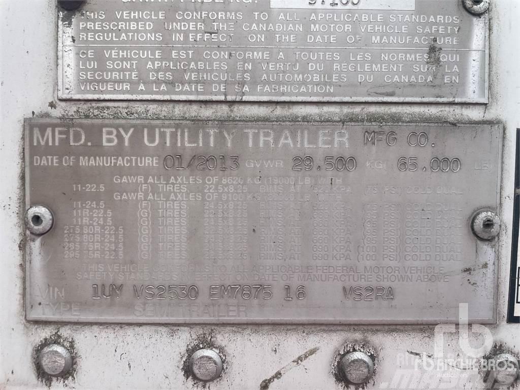 Utility 53 ft x 102 in T/A Koel-vries opleggers