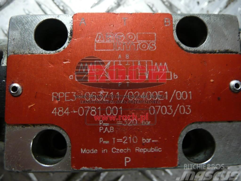 Argo HYTOS PPE3-063Z11/02400E1/001 484-0781.001 + 944-0 Hydraulics