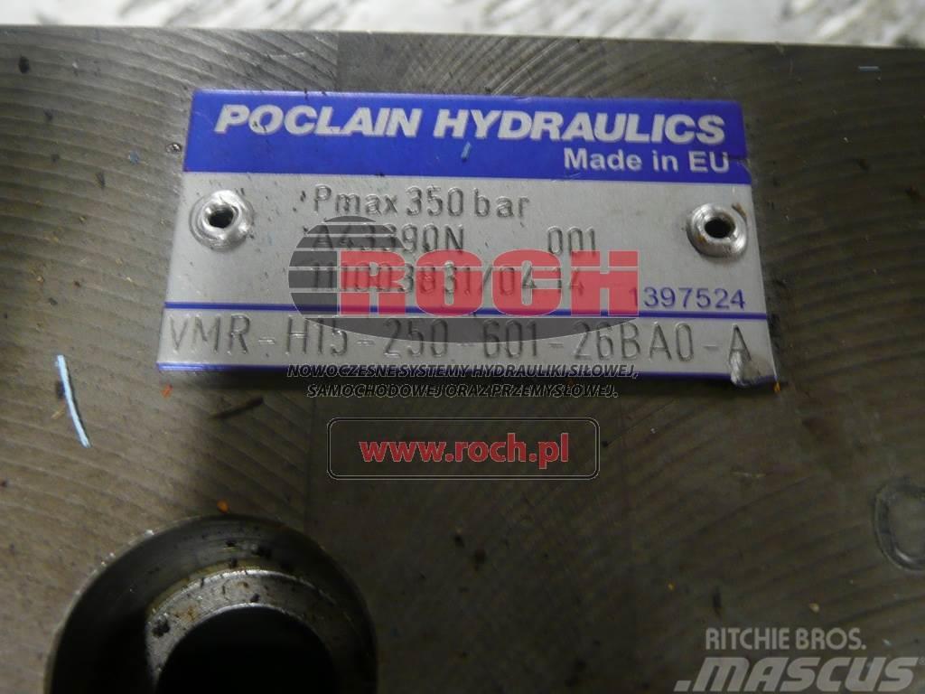 Poclain HYDRAULICS VMR-H15-250-601-26BA0-A A43390N 001 111 Hydraulics
