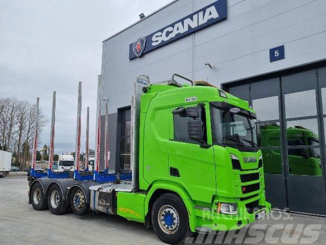 Scania R 650 B8x4/4NA Chassis met cabine