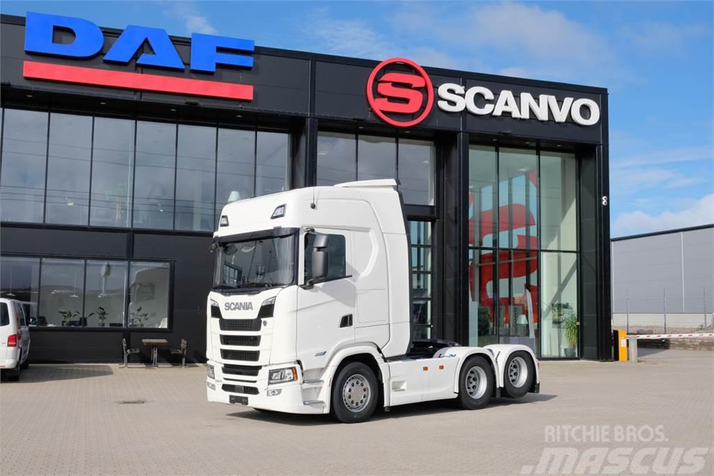 Scania S 500 6x2 dragbil med 2950 mm hjulbas Trekkers