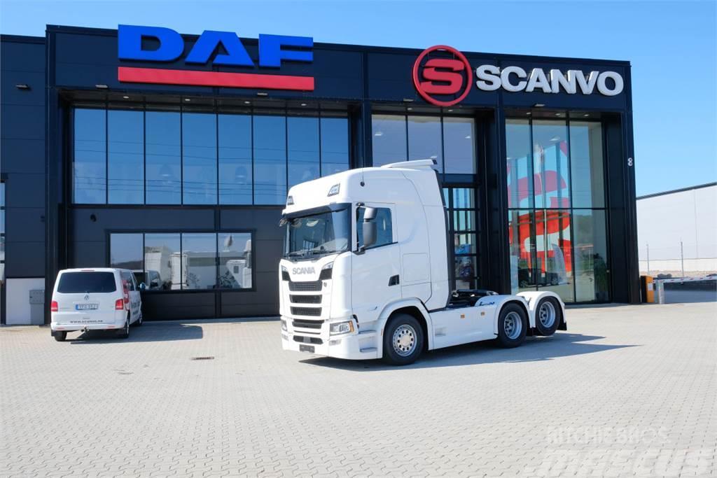 Scania S 500 6x2 dragbil med 3150 hjulbas Trekkers
