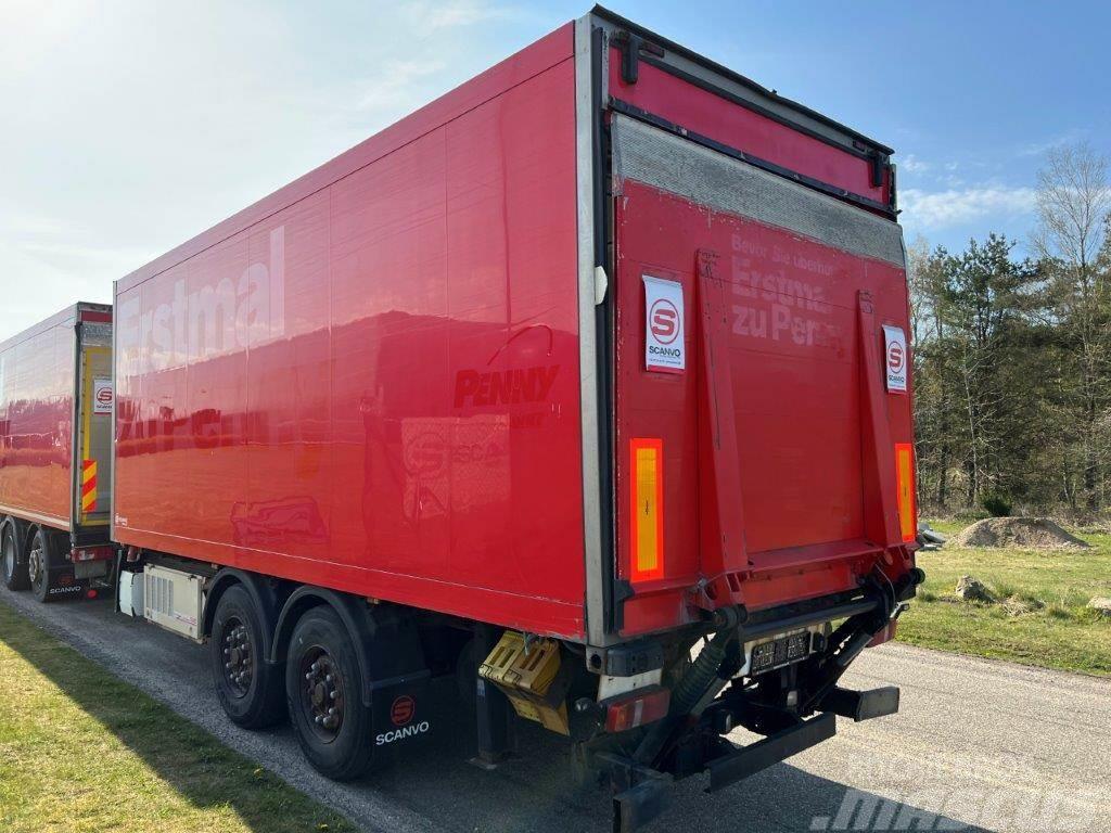 Krone ZZ-R 18 ton køle kasse - lift Koel-vries trailer