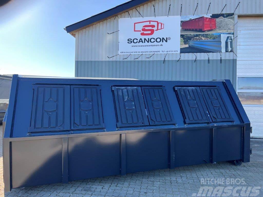  Scancon SL5019 - 5000mm lukket container 19m3 Haakliften