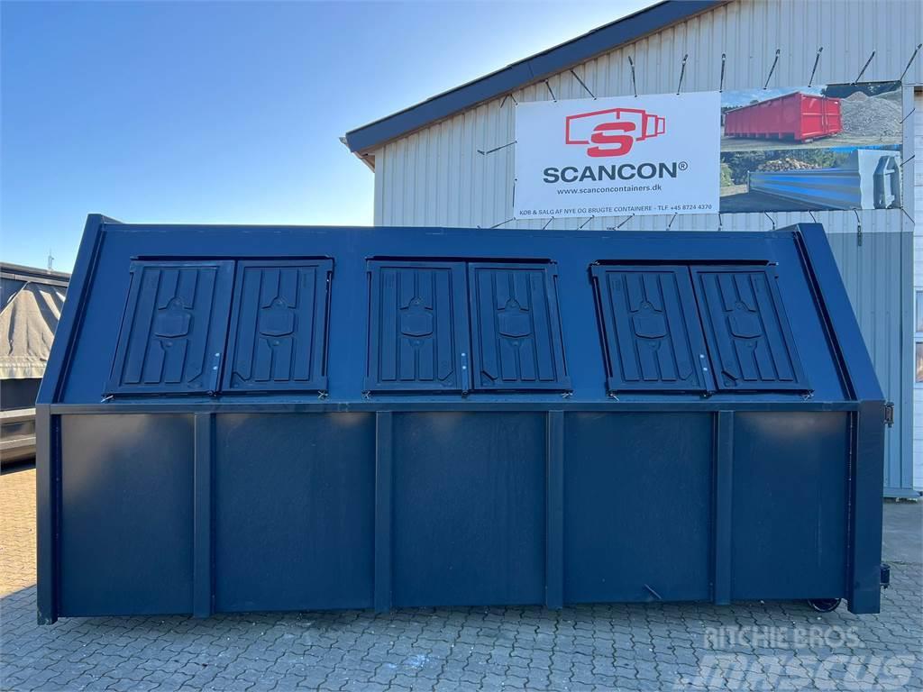 Scancon SL5029 - 5000mm lukket container 29m3 Haakliften