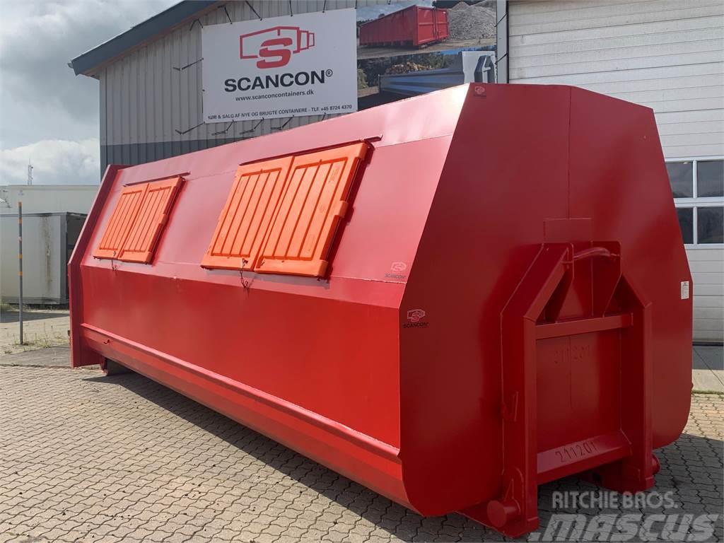  Scancon SL6027 - 5950 mm lukket container 27m3 Haakliften