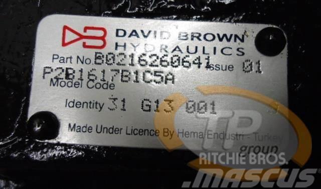David Brown 35867940 Zahnradpumpe Overige componenten