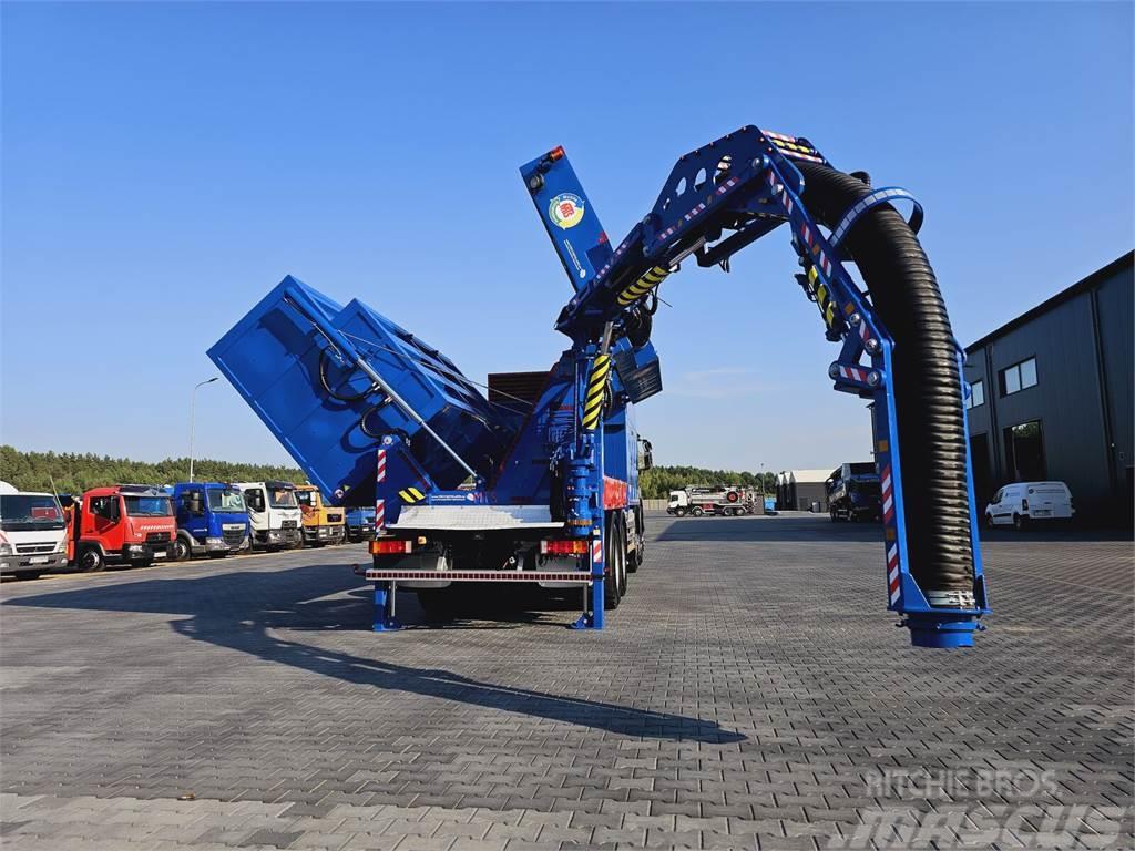 Iveco MTS 4 x TURBINE Saugbagger vacuum cleaner excavato Speciale Graafmachines