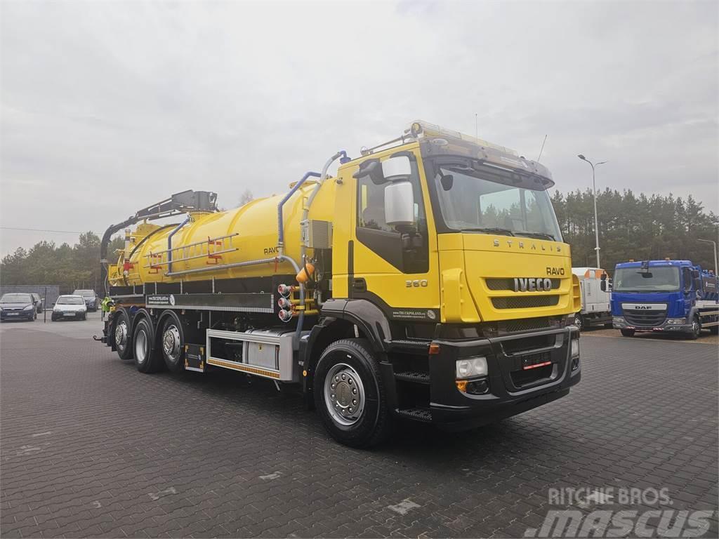 Iveco RAVO WUKO FOR CHANNEL CLEANING druck saug kanal Utiliteitsmachines
