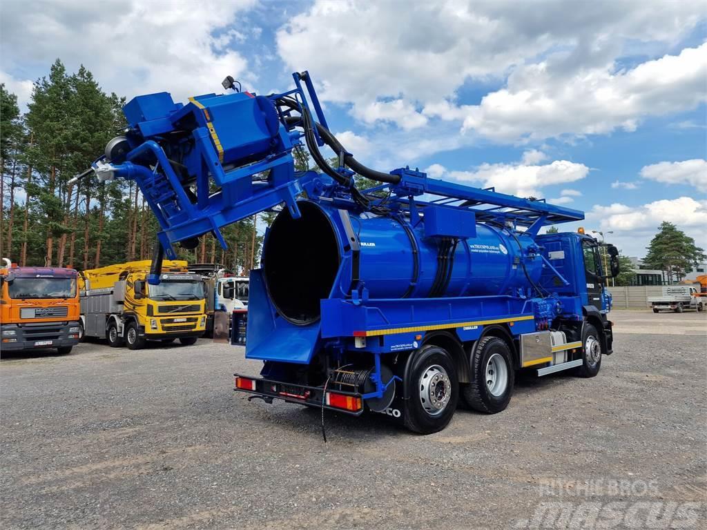 Iveco WUKO MULLER KOMBI FOR CHANNEL CLEANING Kolkenzuigers