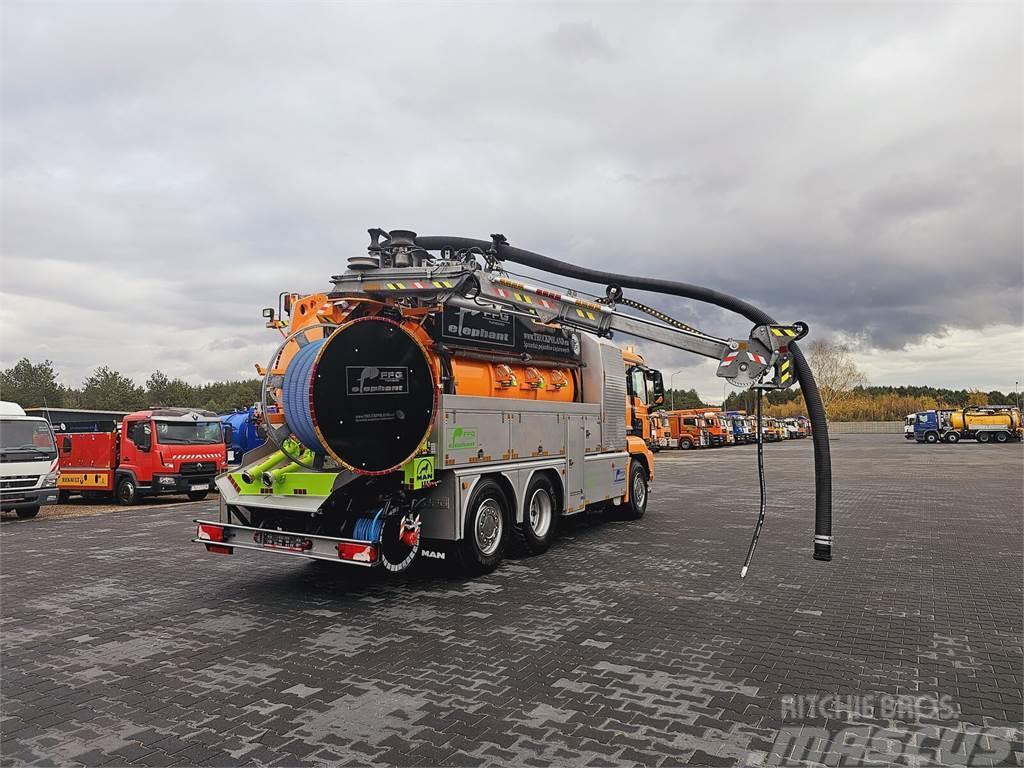 MAN FFG ELEPHANT WUKO COMBI FOR DUCT CLEANING Kolkenzuigers