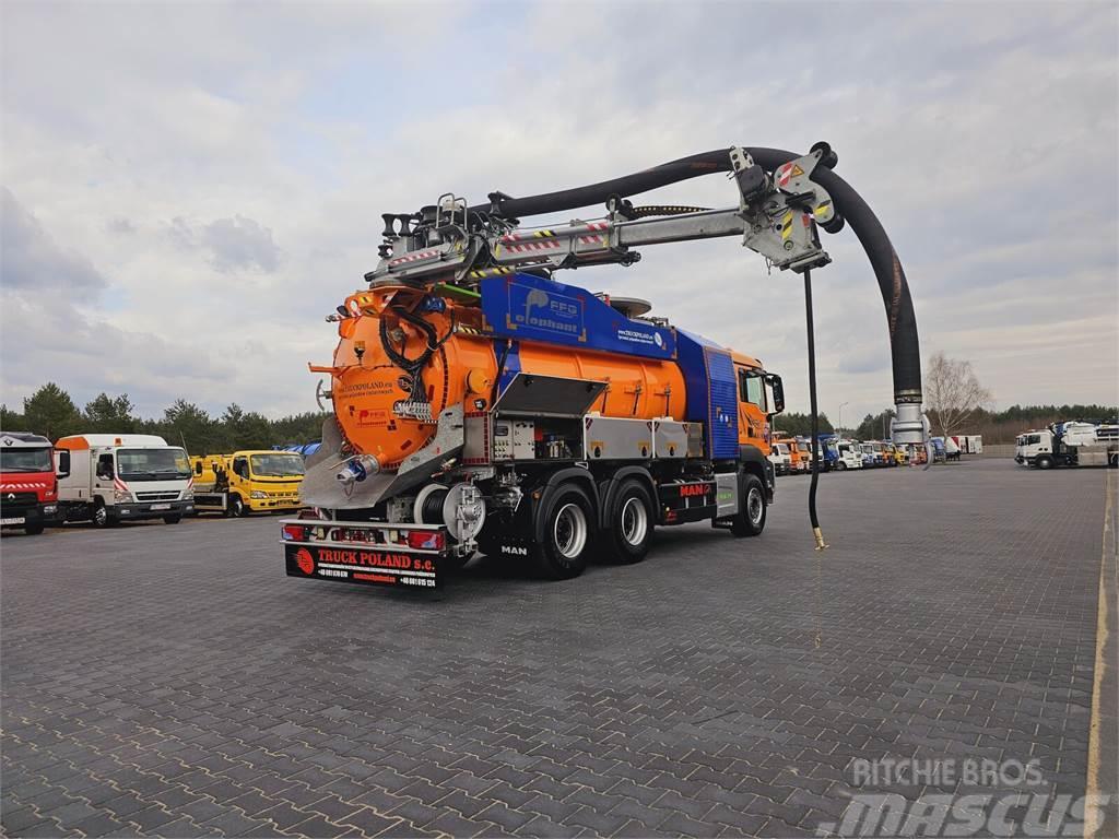 MAN FFG ELEPHANT WUKO KOMBI FOR CLEANING OF SEWERS Utiliteitsmachines
