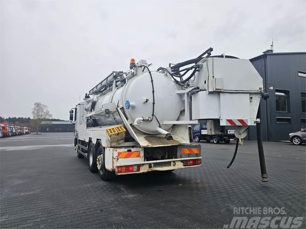 Mercedes-Benz WUKO MULLER COMBI FOR SEWER CLEANING Kolkenzuigers