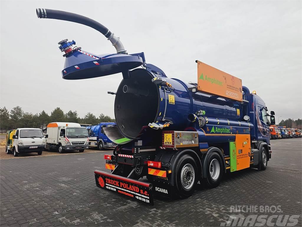 Scania Amphitec VORTEX ATEX EURO 6 vacuum suction loader Kolkenzuigers