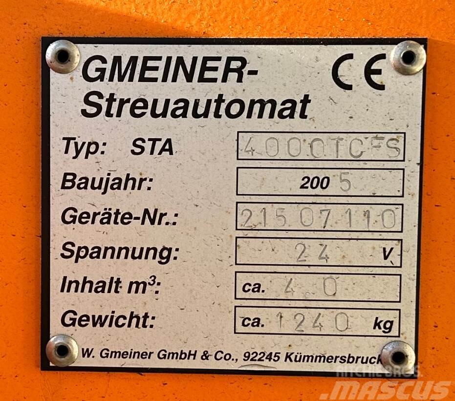 Unimog Salzstreuer Gmeiner 4000TCFS Zand- en zoutstrooimachines
