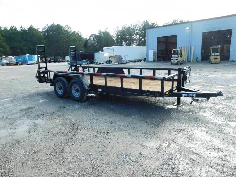 Texas Bragg Trailers 18' Big Pipe with 7000lb Axles Anders