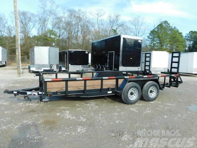 Texas Bragg Trailers 18' Big Pipe with 7000lb Axles Anders