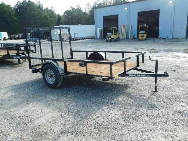 Texas Bragg Trailers 6x10LD with Rear Gate Anders
