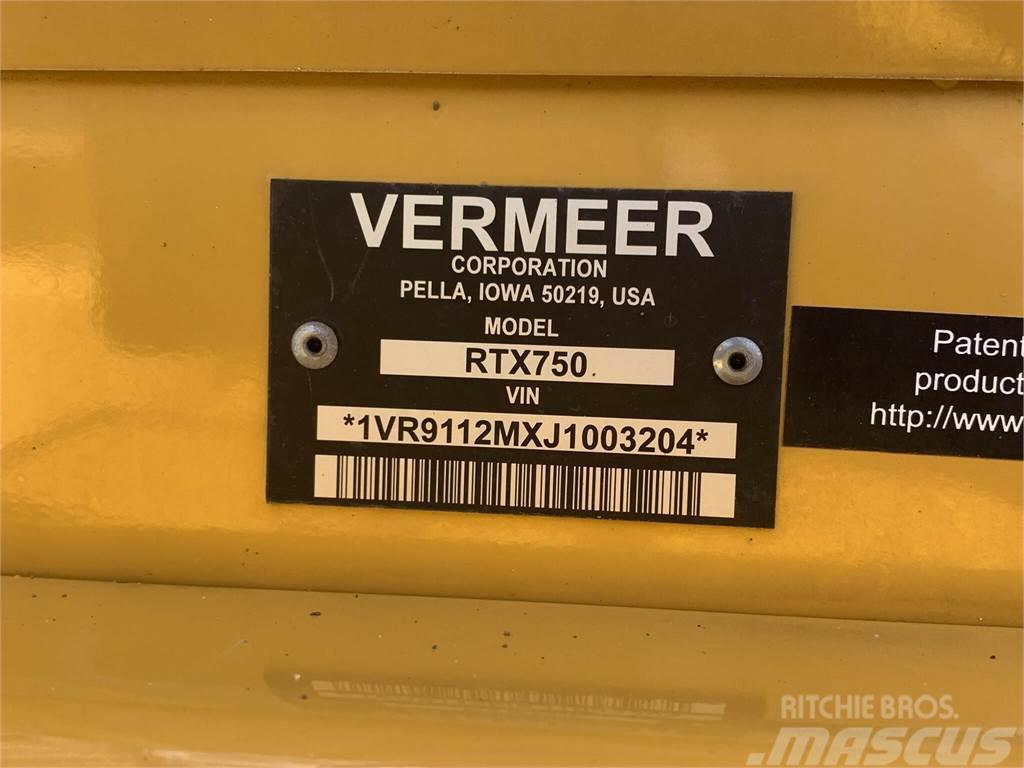 Vermeer RTX750 Sleuvengravers