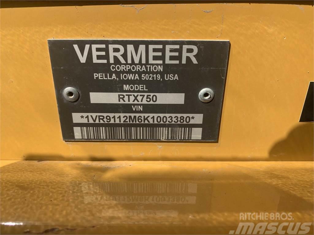 Vermeer RTX750 Sleuvengravers