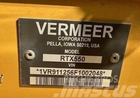 Vermeer RTX550 Sleuvengravers