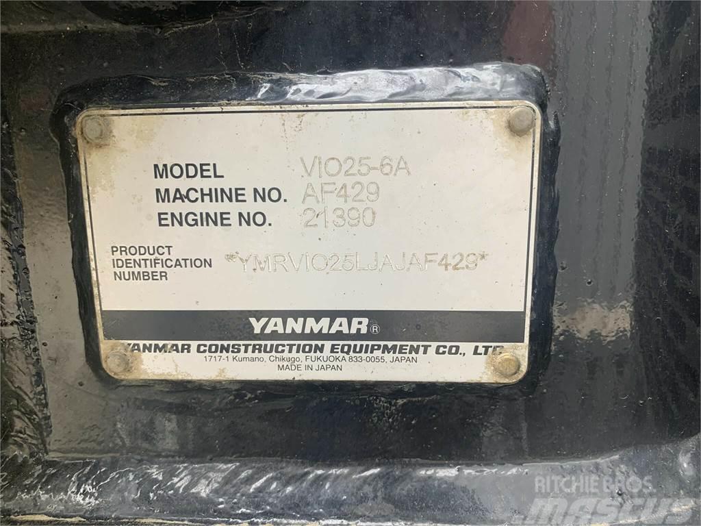 Yanmar VIO25-6A Rupsgraafmachines