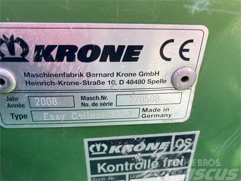 Krone Easycollect 1053 Overige hooi- en voedergewasmachines