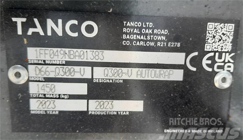 Tanco Q300-V Autowrap Wikkelaars