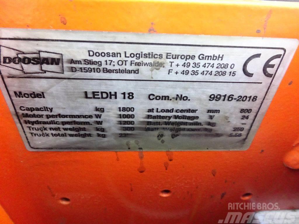 Doosan LEDH18 Electro-pallettrucks