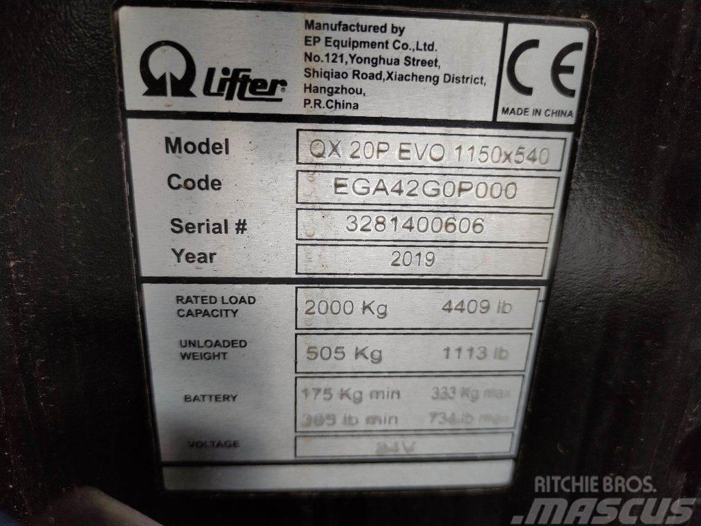 Pramac QX20P EVO 1150x540 *NEU* Electro-pallettrucks